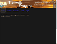 Tablet Screenshot of newvilledragons.com